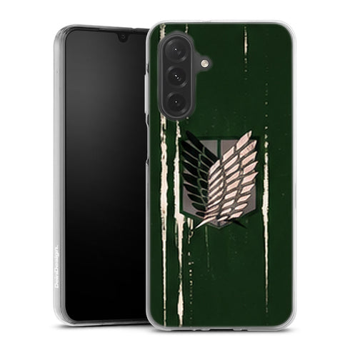Coque Samsung A27 5G Bataillon Exploration Blason Vert Bataillon d Exploration Design Manga - coque Samsung A27 5G Attaque des Titans