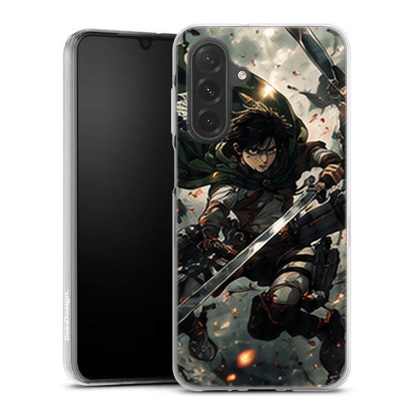 Coque Samsung A27 5G Bataillon Exploration Charge au Sabre Coque Bataillon Anime - coque Samsung A27 5G Attaque des Titans