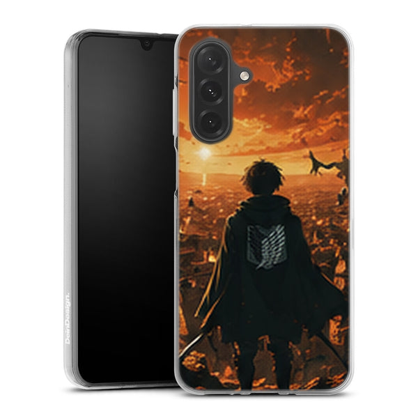 Coque Samsung A27 5G Bataillon Exploration Coucher de Guerre Bataillon Exploration Iphone 16 - coque Samsung A27 5G Attaque des Titans