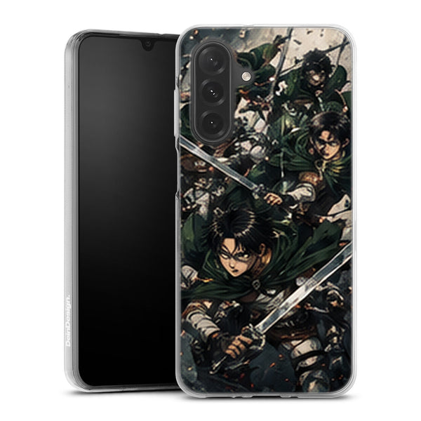 Coque Samsung A27 5G Bataillon Exploration Escouade en Combat Coque Manga Bataillon d Exploration - coque Samsung A27 5G Attaque des Titans