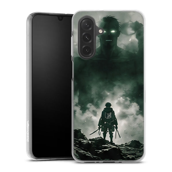 Coque Samsung A27 5G Bataillon Exploration Ombre du Titan Coque Attaque des Titans - coque Samsung A27 5G Attaque des Titans