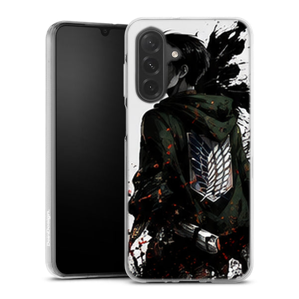 Coque Samsung A27 5G Bataillon Exploration Soldat en Encre Coque Shingeki no Kyojin - coque Samsung A27 5G Attaque des Titans