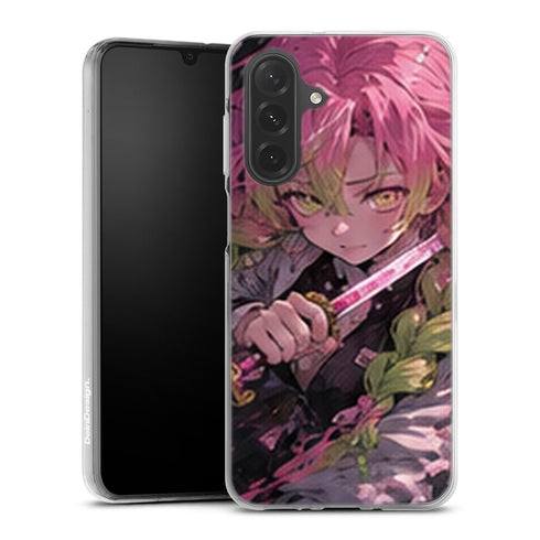 Coque Samsung A27 5G Demon Slayer Mitsuri Kanroji Katana Regard Sombre - coque Samsung A27 5G Demon Slayer
