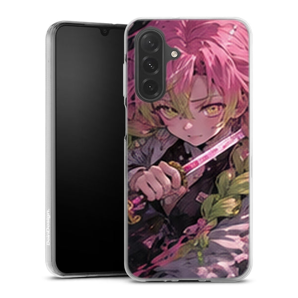 Coque Samsung A27 5G Demon Slayer Mitsuri Kanroji Katana Regard Sombre - coque Samsung A27 5G Demon Slayer