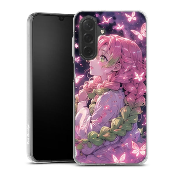 Coque Samsung A27 5G Demon Slayer Mitsuri Kanroji Papillons Lumineux - coque Samsung A27 5G Demon Slayer