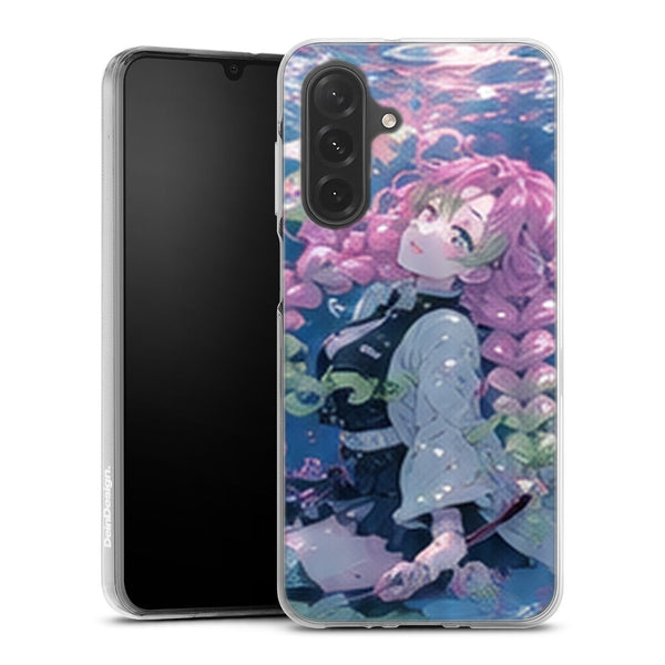 Coque Samsung A27 5G Demon Slayer Mitsuri Kanroji Repos Eau Bleue - coque Samsung A27 5G Demon Slayer