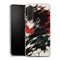Coque Samsung A27 5G Demon Slayer Tanjiro Kamado Profil Encre Rouge - coque Samsung A27 5G Demon Slayer