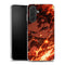 Coque Samsung A27 5G Demon Slayer Tanjiro Kamado Regard Feu Flammes - coque Samsung A27 5G Demon Slayer