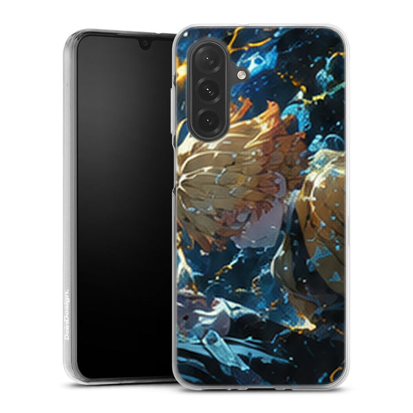 Coque Samsung A27 5G Demon Slayer Zenitsu Agatsuma Choc Bleu Foudre - coque Samsung A27 5G Demon Slayer