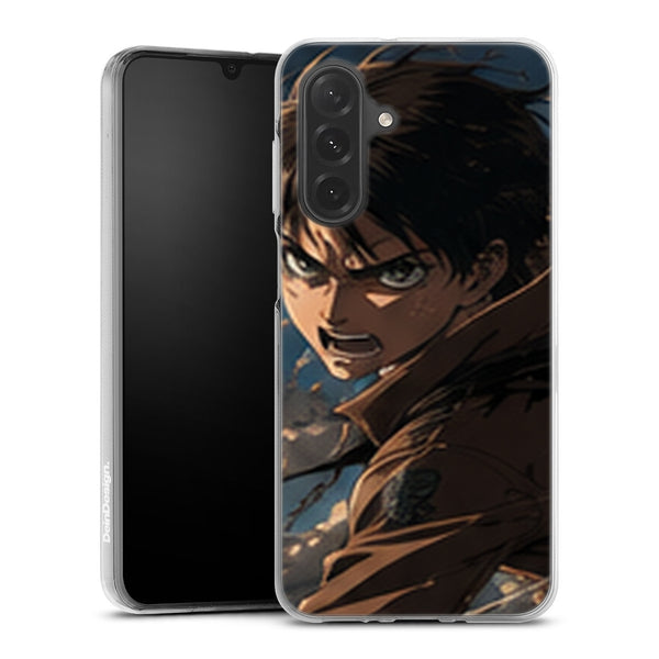Coque Samsung A27 5G Eren Titan Assaut du Combattant Attaque des Titans - coque Samsung A27 5G Attaque des Titans