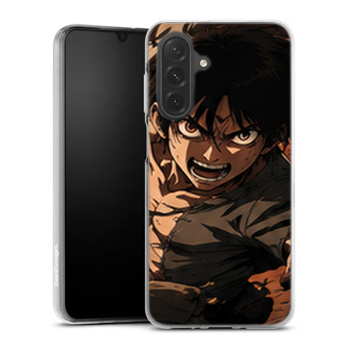 Coque Samsung A27 5G Eren Titan Colere du Combat Attaque des Titans - coque Samsung A27 5G Attaque des Titans