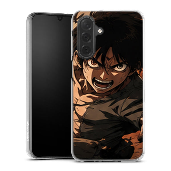 Coque Samsung A27 5G Eren Titan Colere du Combat Attaque des Titans - coque Samsung A27 5G Attaque des Titans