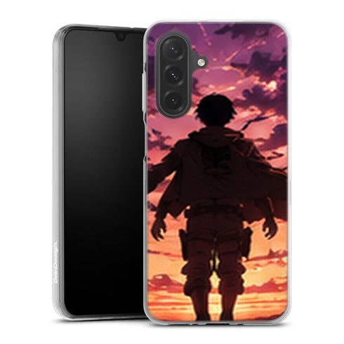 Coque Samsung A27 5G Eren Titan Coucher de Soleil Attaque des Titans - coque Samsung A27 5G Attaque des Titans