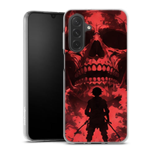 Coque Samsung A27 5G Eren Titan Crane Rouge Attaque des Titans - coque Samsung A27 5G Attaque des Titans