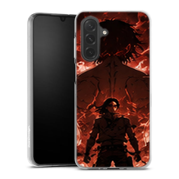 Coque Samsung A27 5G Eren Titan Dos au Titan Attaque des Titans - coque Samsung A27 5G Attaque des Titans