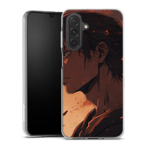 Coque Samsung A27 5G Eren Titan Profil Crepusculaire Attaque des Titans - coque Samsung A27 5G Attaque des Titans