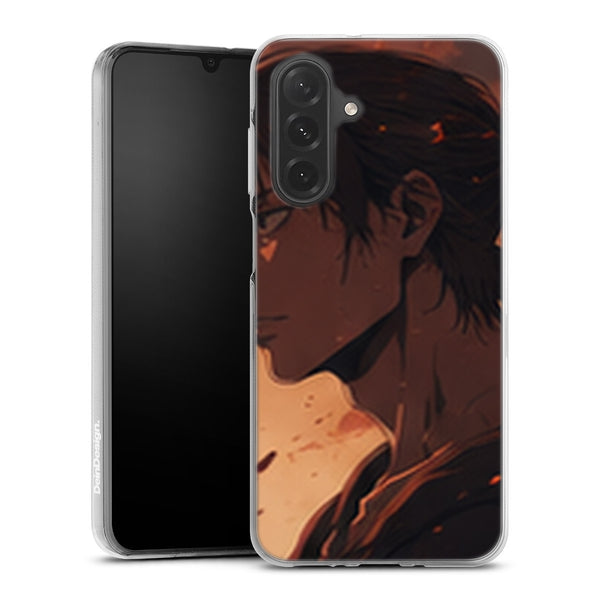 Coque Samsung A27 5G Eren Titan Profil Crepusculaire Attaque des Titans - coque Samsung A27 5G Attaque des Titans