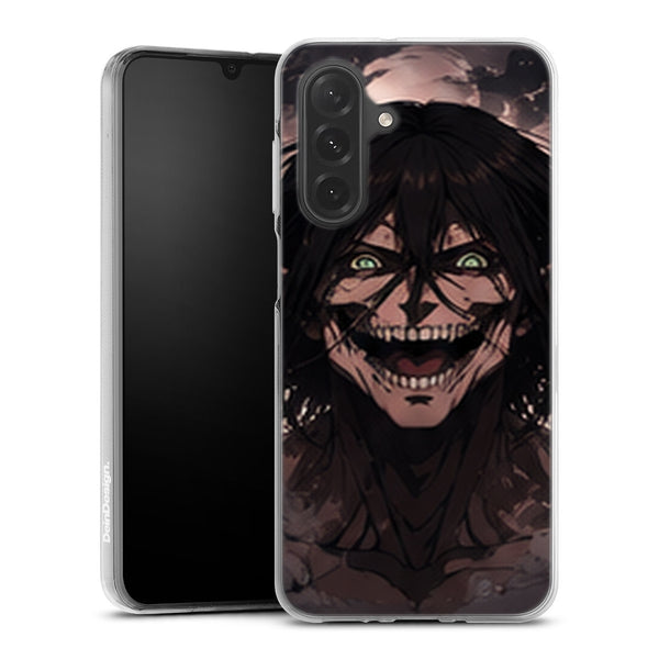 Coque Samsung A27 5G Eren Titan Sourire Demoniaque Attaque des Titans - coque Samsung A27 5G Attaque des Titans