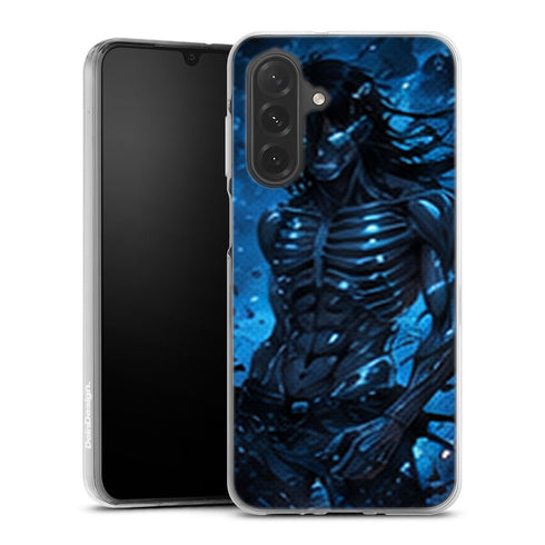 Coque Samsung A27 5G Eren Titan Squelette Bleu Attaque des Titans - coque Samsung A27 5G Attaque des Titans
