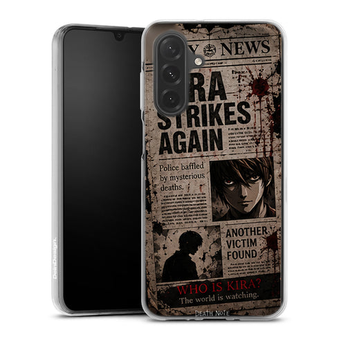 Coque Samsung A27 5G Kira Strikes Again Journal Death Note - coque Samsung A27 5G Death Note