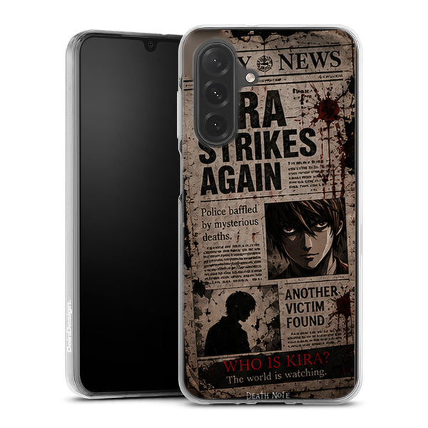 Coque Samsung A27 5G Kira Strikes Again Journal Death Note - coque Samsung A27 5G Death Note