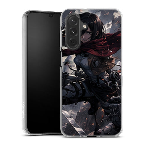 Coque Samsung A27 5G Mikasa Ackerman Charge du Bataillon Attaque des Titans - coque Samsung A27 5G Attaque des Titans