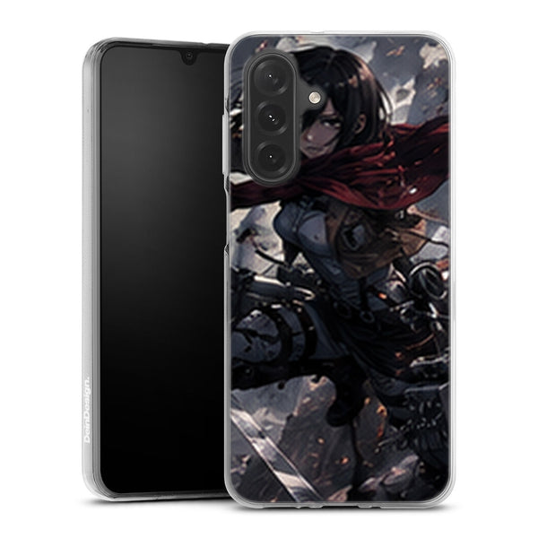 Coque Samsung A27 5G Mikasa Ackerman Charge du Bataillon Attaque des Titans - coque Samsung A27 5G Attaque des Titans