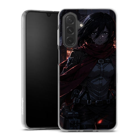 Coque Samsung A27 5G Mikasa Ackerman Garde Nocturne Attaque des Titans - coque Samsung A27 5G Attaque des Titans