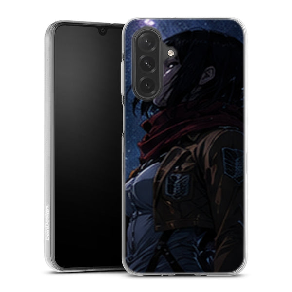 Coque Samsung A27 5G Mikasa Ackerman Nuit Etoilee Attaque des Titans - coque Samsung A27 5G Attaque des Titans