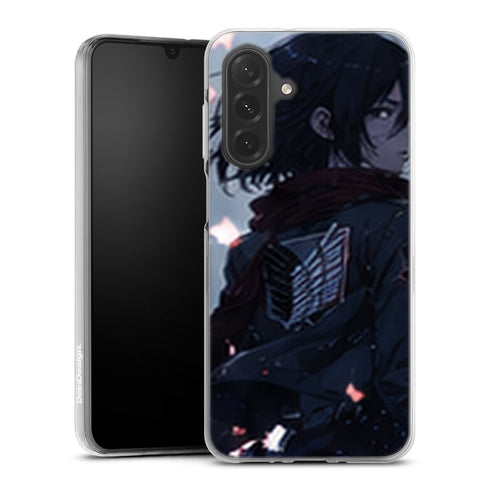 Coque Samsung A27 5G Mikasa Ackerman Petales de Neige Attaque des Titans - coque Samsung A27 5G Attaque des Titans
