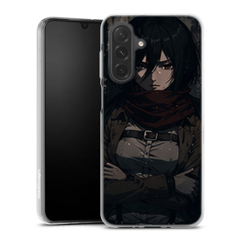 Coque Samsung A27 5G Mikasa Ackerman Silence des Murs Attaque des Titans - coque Samsung A27 5G Attaque des Titans