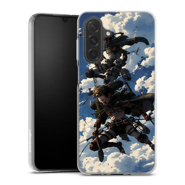 Coque Samsung A27 5G Shingeki no Kyojin Assaut Dans Le Ciel - coque Samsung A27 5G Attaque des Titans