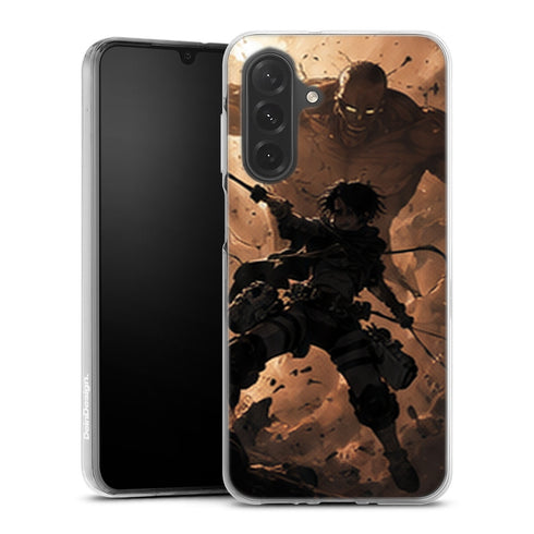 Coque Samsung A27 5G Shingeki no Kyojin Combat Contre Le Colosse - coque Samsung A27 5G Attaque des Titans