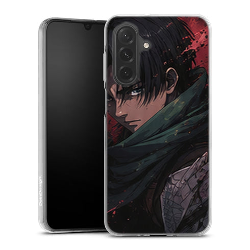 Coque Samsung A27 5G Shingeki no Kyojin Portrait de Levi - coque Samsung A27 5G Attaque des Titans