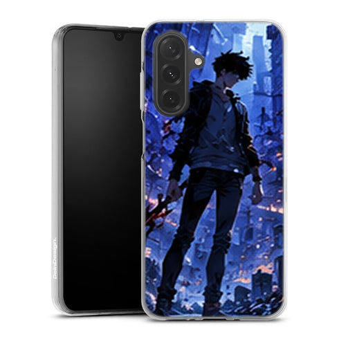 Coque Samsung A27 5G Solo Leveling 07 Ville Bleue - coque Samsung A27 5G Solo Leveling
