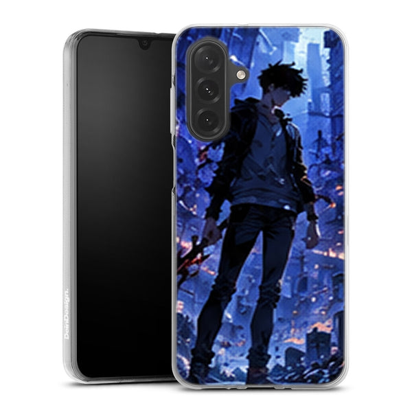 Coque Samsung A27 5G Solo Leveling 07 Ville Bleue - coque Samsung A27 5G Solo Leveling