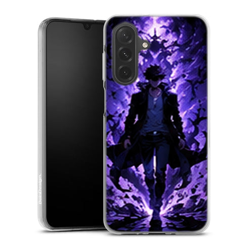 Coque Samsung A27 5G Solo Leveling 13 Eveil Violet - coque Samsung A27 5G Solo Leveling