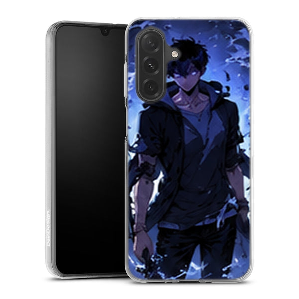 Coque Samsung A27 5G Solo Leveling 14 Chasseur Bleu - coque Samsung A27 5G Solo Leveling