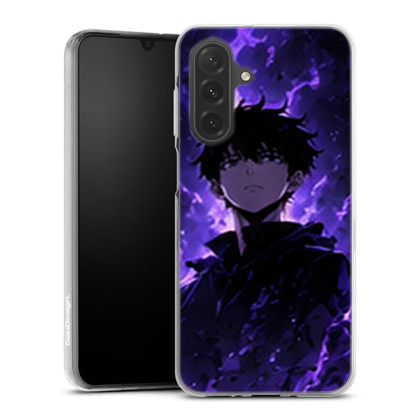 Coque Samsung A27 5G Solo Leveling 21 Aura Violette - coque Samsung A27 5G Solo Leveling