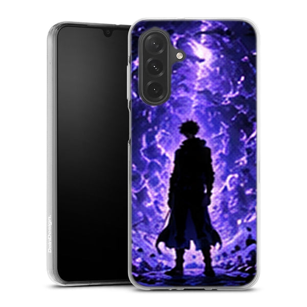 Coque Samsung A27 5G Solo Leveling 25 Portail Violet - coque Samsung A27 5G Solo Leveling