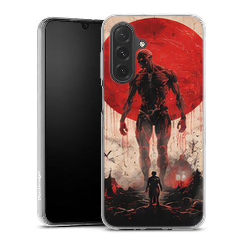 Coque Samsung A27 5G Titan Colossal Cercle Rouge Edition Limitee - coque Samsung A27 5G Attaque des Titans