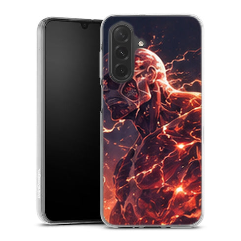 Coque Samsung A27 5G Titan Colossal Foudre Ecarlate Edition Limitee - coque Samsung A27 5G Attaque des Titans