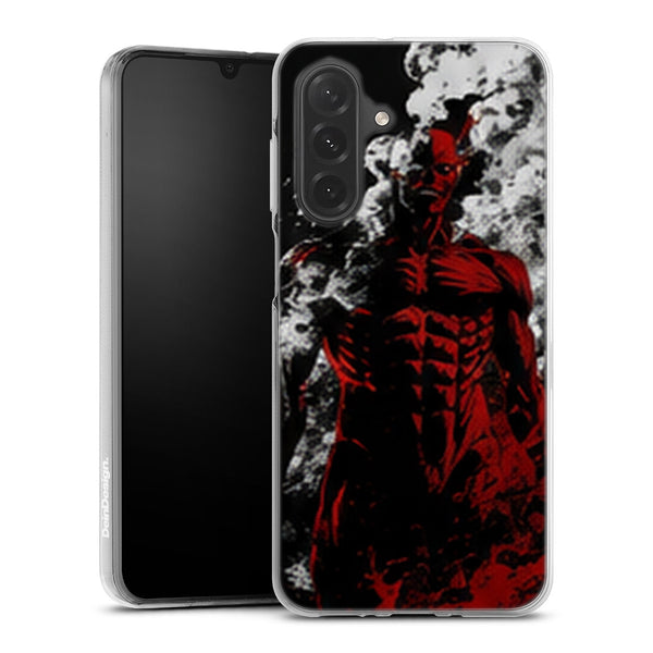 Coque Samsung A27 5G Titan Colossal Fumee Rouge Edition Limitee - coque Samsung A27 5G Attaque des Titans