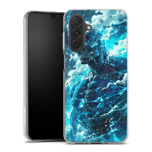 Coque Samsung A27 5G Titan Colossal Glace Bleue Edition Limitee - coque Samsung A27 5G Attaque des Titans