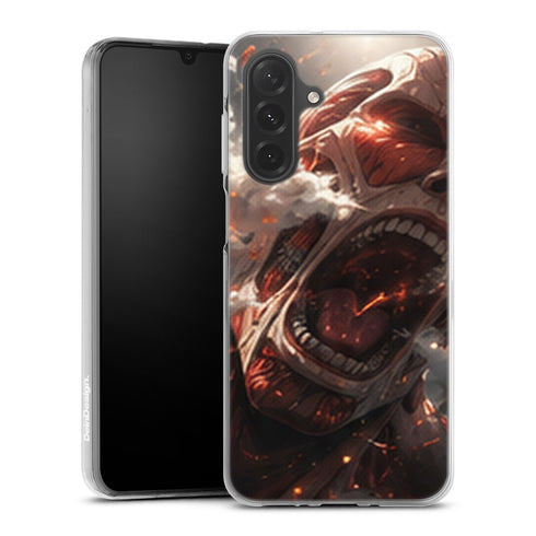 Coque Samsung A27 5G Titan Colossal Hurlement de Feu Edition Limitee - coque Samsung A27 5G Attaque des Titans