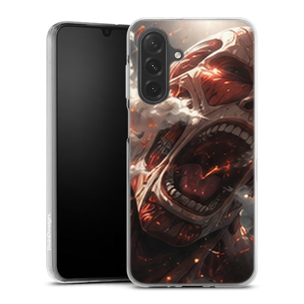 Coque Samsung A27 5G Titan Colossal Hurlement de Feu Edition Limitee - coque Samsung A27 5G Attaque des Titans