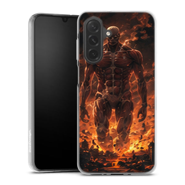 Coque Samsung A27 5G Titan Colossal Marche des Cendres Edition Limitee - coque Samsung A27 5G Attaque des Titans