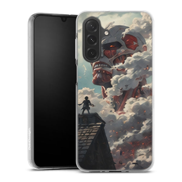 Coque Samsung A27 5G Titan Colossal Nuage Titanique Edition Limitee - coque Samsung A27 5G Attaque des Titans