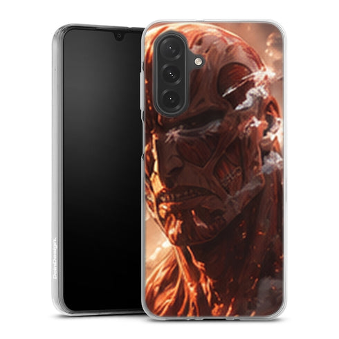 Coque Samsung A27 5G Titan Colossal Portrait de Vapeur Edition Limitee - coque Samsung A27 5G Attaque des Titans