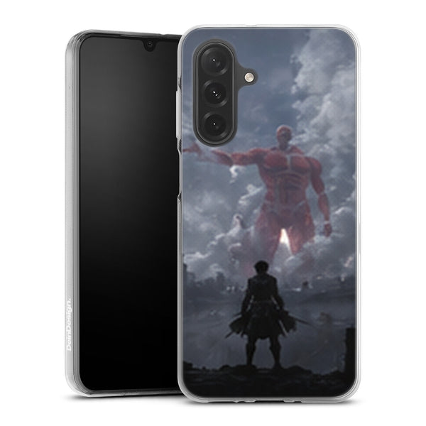 Coque Samsung A27 5G Titan Colossal Tempete Grise Edition Limitee - coque Samsung A27 5G Attaque des Titans